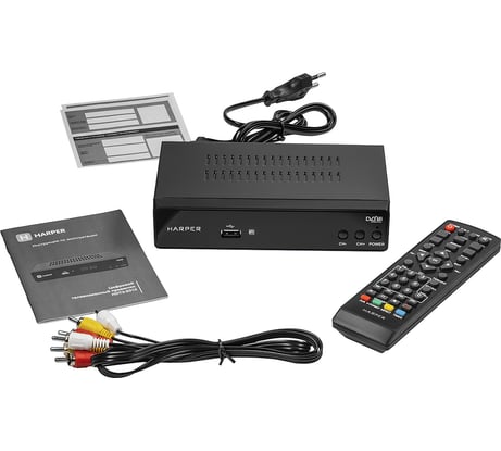 Цифровой телевизионный приемник Harper DVB-T2 HDT2-5010 H00001478