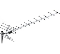 Антенна Locus Меридиан-12AFS TURBO для цифрового ТВ (DVB-T/DVB-T2) уличная, активная, с балансным усилителем 109300048