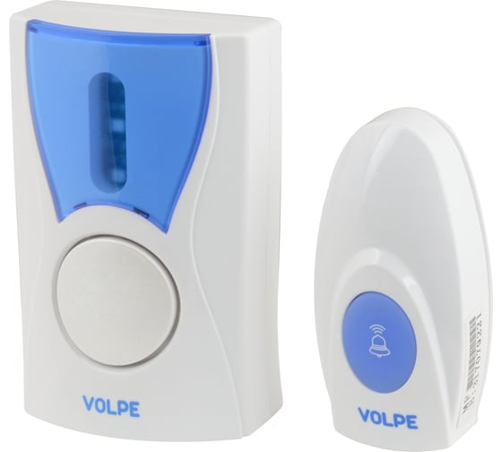 Беспроводной звонок Volpe UDB-Q027 W-R1T1-16S-80M-WH 16 мелодий UL-00002403