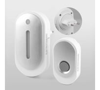 Бытовой электрический дверной звонок Elektrostandard - DBQ28M WL 36M IP20 Белый -Серебро a056382