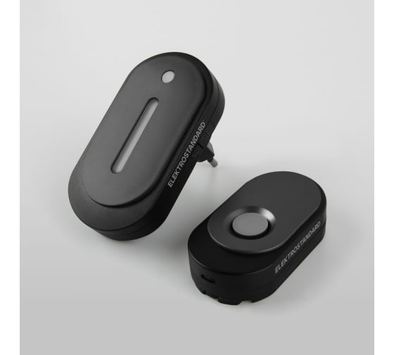Бытовой электрический дверной звонок Elektrostandard - DBQ28M WL 36M IP20 Черный a056381