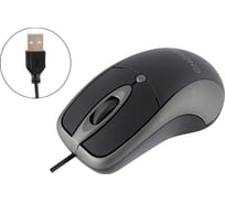 Проводная оптическая мышь Energy EK-002 Soft Touch цвет - чёрно/серый 100404