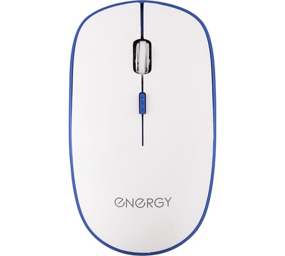 Беспроводная оптическая мышь Energy EK-005W цвет - бело/синий 100409