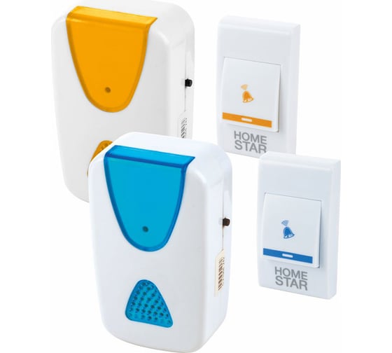 Электрический беспроводной звонок Homestar HomeStar HS-0103 103608
