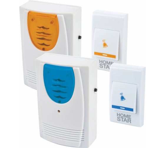 Электрический беспроводной звонок Homestar HomeStar HS-0102 103607