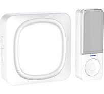 Звонок беспроводной GARIN DoorBell DBLW220 со световым сигналом при звонке, белый BL1 19838