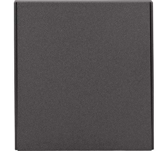 Выключатель KRANZ STRONG 1-клавишный возвратный 10А с/у графит KR-78-0712-6