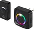 Звонок дверной ЭРА POLYCOLOR C101 беспроводной RGB подсветка от сети чёрный 36 мелодий Б0069998 1
