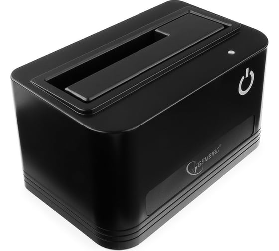 Докстанция Gembird 2.5/3.5, черный, USB 3.0, SATA, HDD/SSD HD32-U3S-4
