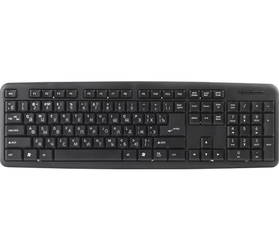 Клавиатура Intro, KU100 Клав25 black USB Б0027668
