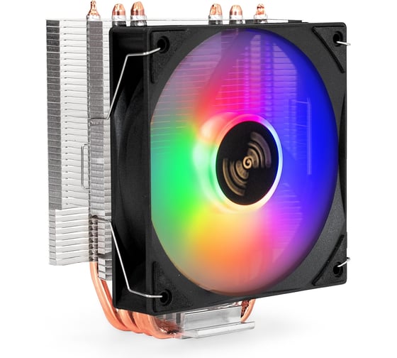 Кулер ExeGate Wizard EXX400V3-PWM.FRGB Al+Cu, 4 тепл.трубки, LGA775/1150/1151/1155/1156/1200/1700/1851/AM2/AM2+/AM3/AM3+/AM4/AM5/FM1/FM2/754/939/940, TDP 140 300297 1