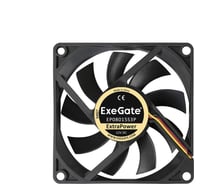 Вентилятор ExeGate ExtraPower EP08015S3P 80x80x15 мм подшипник скольжения 3pin 2500RPM 26dBA 283374