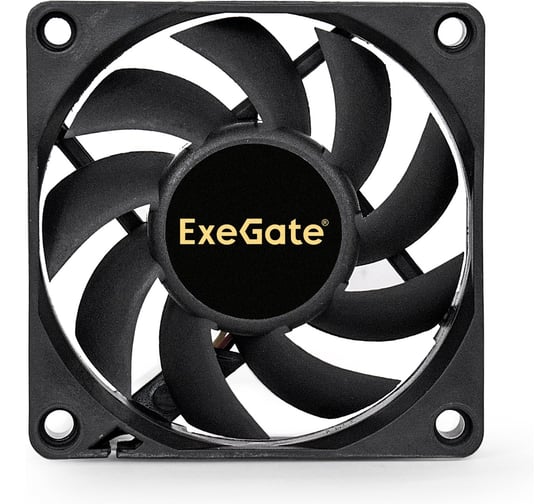 Вентилятор ExeGate EX06010S3P 60x60x10 мм подшипник скольжения 3pin 3500RPM 25dBA 253944