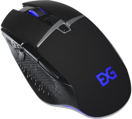 Мышь ExeGate Gaming Standard Laser GML-13 USB, лазерная, 1000 1200 3000 4000 dpi, 8D, 8 кнопок и колесо прокрутки, длина кабеля 1,5м, черная, подсветка, Color Bo 289489