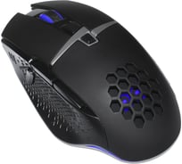 Мышь ExeGate Gaming Standard Laser GML-14 USB, лазерная, 1000 1200 3000 4000dpi, 8D, 8 кнопок и колесо прокрутки, длина кабеля 1,5м, черная, подсветка, Color Box 289490