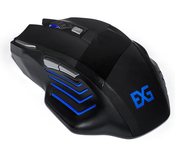 Мышь ExeGate Gaming Standard Laser GML-793 USB, лазерная, 800 1600 2400 3200dpi, 7D, 7 кнопок и колесо прокрутки, балансировочные грузики 36г, длина кабеля 1,5м, 289487
