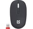 Беспроводная оптическая мышь DEFENDER Smart MM-396, Черная, 3 кнопки, 2.4G+BT, 500мАч, 1600dpi 52396 1