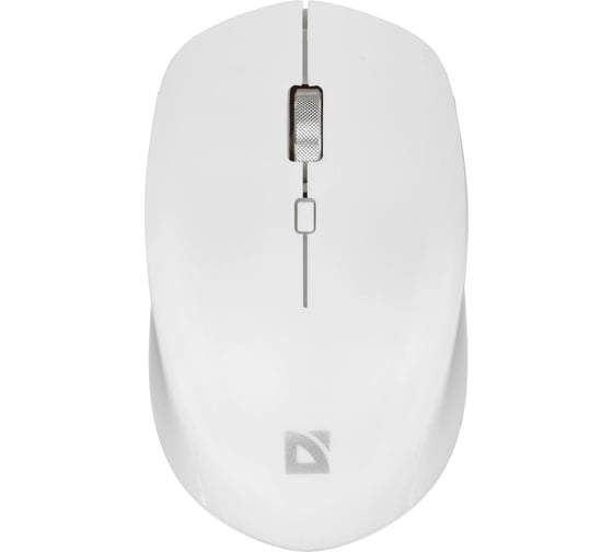 Беспроводная оптическая мышь DEFENDER Velvet MB-406, белая, 2.4G+BT, 1600dpi, 4 кнопки, аккумулятор 52407 1