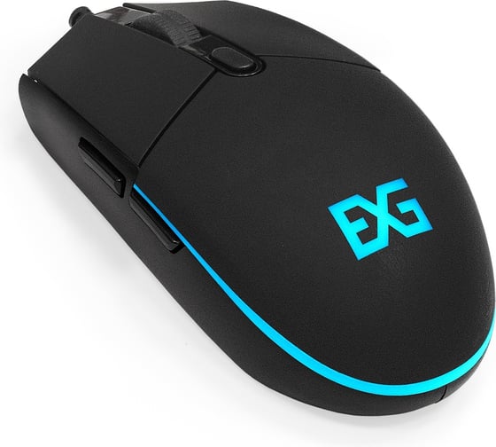 Мышь ExeGate Professional Standard Laser SL-9066 USB, лазерная, 2400dpi, 6D, 6 кнопок и колесо прокрутки, длина кабеля 1,5м, черная, Color Box 285391