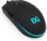 Мышь ExeGate Professional Standard Laser SL-9066 USB, лазерная, 2400dpi, 6D, 6 кнопок и колесо прокрутки, длина кабеля 1,5м, черная, Color Box 285391 1
