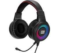 Полноразмерные игровые наушники с микрофоном гарнитура ExeGate Gaming HS-520G USB, 2x3.5мм, динамик 40мм, 20-20000Гц, длина кабеля 2.5м, регулировка громкости, R 295316