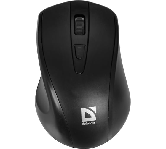 Беспроводная оптическая мышь Defender Datum MM-265 черный,3 кнопки,1600 dpi 52265 1
