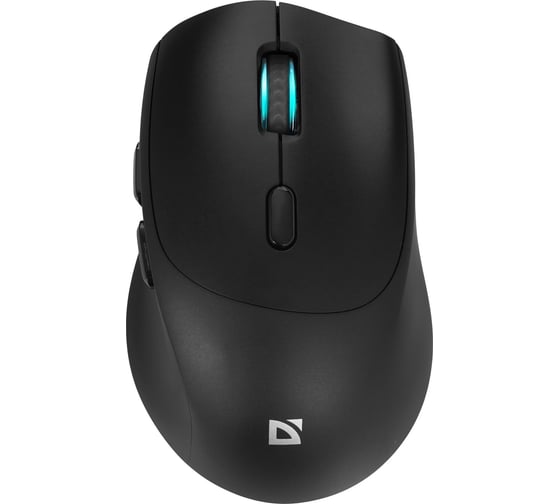 Беспроводная оптическая мышь Defender Effect X MS-095 черный,6D,800-1600dpi, бесшумн 52095