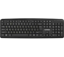 Клавиатура ExeGate Professional Standard LY-331L2 USB, полноразмерная, влагозащищенная, 104кл., Enter большой, длина кабеля 2,2м, черная, Color Box 279938