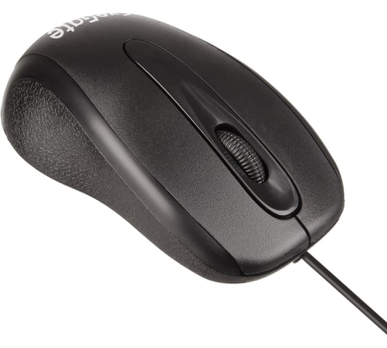 Мышь ExeGate Professional Standard SH-9026 USB, оптическая, 1000dpi, 3D, 3 кнопки и колесо прокрутки, длина кабеля 1,35м, черная, Color Box 264099