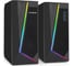 Акустическая система ExeGate Color Box 2.0 Accord 240 питание USB, 2x3Вт 6Вт RMS, 60-20000Гц, цвет черный, RGB подсветка 289688 5