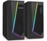 Акустическая система ExeGate Color Box 2.0 Accord 240 питание USB, 2x3Вт 6Вт RMS, 60-20000Гц, цвет черный, RGB подсветка 289688 9