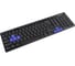 Клавиатура ExeGate Professional Standard LY-402N USB, полноразмерная, влагозащищенная, 102кл., Enter большой, 8 голубых клавиш, длина кабеля 1,35м, черная, Color 283618 2