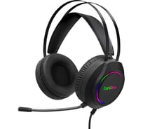 Полноразмерные игровые наушники с микрофоном ExeGate гарнитура Cosmos HS-702GL объемный звук 7.1, длина кабеля 2.5м, динамик 50мм, 20-20000Гц, RGB подсветка, USB 289746