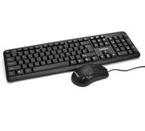 Комплект ExeGate Professional Standard Combo MK120 клавиатура влагозащищенная 104кл. + мышь оптическая 1000dpi, 3 кнопки и колесо прокрутки, длина кабелей 1,5м, 286204