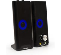 Саундбар-Акустическая система ExeGate 2.0 Accord 280 питание USB, Bluetooth, 2x3Вт 6Вт RMS, 60-20000Гц, цвет черный, RGB подсветка, с возможностью трансформации 289681