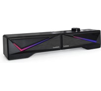 Саундбар-Акустическая система ExeGate 2.0 Allegro 170 питание USB, Bluetooth, 2x3Вт 6Вт RMS, 60-20000Гц, цвет черный, RGB подсветка, с возможностью трансформации 289691
