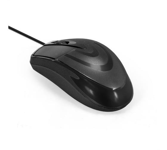 Мышь ExeGate SH-8025 USB, оптическая, 1000dpi, 3D, 3 кнопки и колесо прокрутки, длина кабеля 1,5м, черная RTL 295307