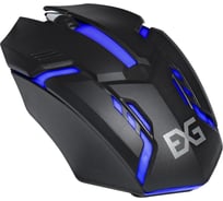 Мышь ExeGate Standard Laser GML-17 USB, 1200dpi, 3D, 3 кнопки и колесо прокрутки, длина кабеля 1,5м, черная, подсветка, Color Box 289491