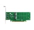 Переходник ExeGate EXE-597E4 4 x M.2 M key - PCI-E x16 v3.0, для установки четырех SSD M.2 2230/2242/2260/2280/22110 M key NGFF в слот PCI-E 298299 3