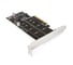 Переходник ExeGate EXE-597E2 2 x M.2 M key - PCI-E x8 v3.0, для установки двух SSD M.2 2230/2242/2260/2280/22110 M key NGFF в слот PCI-E 298298 1