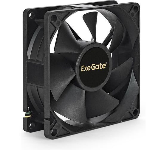 Вентилятор ExeGate EX08025S3P 80x80x25 мм, подшипник скольжения, 3pin 1800RPM 23dBA 283377