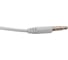 Наушники вкладыши с микрофоном проводные Ergolux Elx-whp01p-c01 промо (3.5мм, 1,2м, белые, пакет) 15277 6