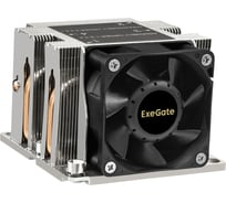 Кулер+направляющая планка ExeGate ESNK-P0068AP4.PWM.2U.3647.Cu + BKT-0126 Al+Cu, 2U, 4 тепл. трубки, LGA3647, Square, TDP 205W, PWM, 2100-6800RPM, 2 ball bea 298970
