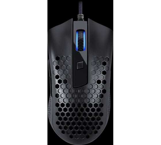 Проводная игровая мышь Redragon Storm Basic черная, 6 кнопок, 12400dpi 71122