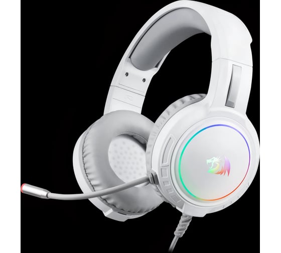 Игровая гарнитура Redragon Mento RGB, 3.5мм, белые 70708