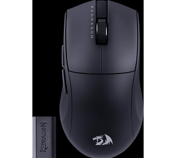 Беспроводная игровая мышь Redragon K1ng 4K Pro черная, BT+2.4G, 26000dpi, легкая, 4K 72211