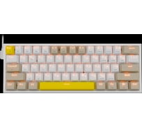 Механическая клавиатура Redragon Fizz RU, Rainbow, бежевый-желтый, red свитч 72596