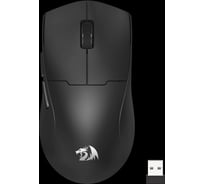 Беспроводная игровая мышь Redragon K1ng Max черная, легкая, проводная/2.4G/BT, 1К 73338