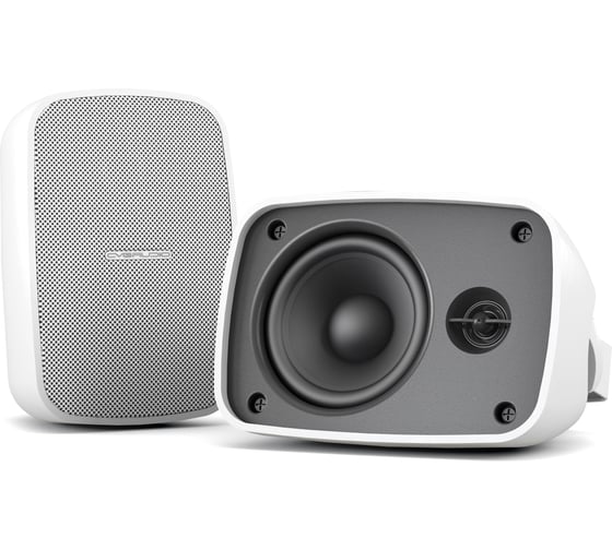 Влагозащищенная 4/0,5 двухполосная акустическая система CVGaudio IP65, 2/4/8/15W-100V, 20W-8ohm, белая, OSR408TW НФ-0000946