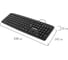 Клавиатура проводная SONNEN USB, 104 клавиши, KB-8136, черная 513946 7
